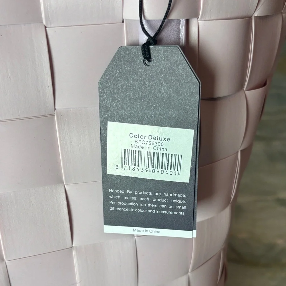 Handed By Deluxe Shopper Tote Soft Lilac Rare | made with Recycled material NWT - Picture 7 of 16